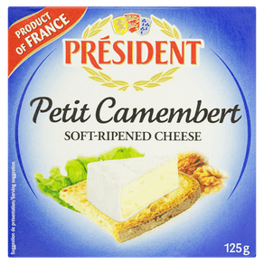 QUEIJO-CAMEMBERT-PRESIDENT-125G QUEIJO-CAMEMBERT-PRESIDENT-125G