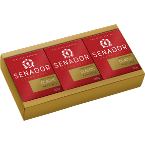 KIT-3-SABONETES-SENADOR-CLASSIC-390GR