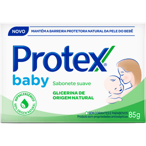 SABONETE-PROTEX-85G-BARRA-BABY-SUAVE SABONETE-PROTEX-85G-BARRA-BABY-SUAVE