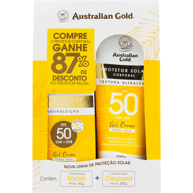 Australian Gold Protetor Solar Facial Matte FPS 50 50g 50g