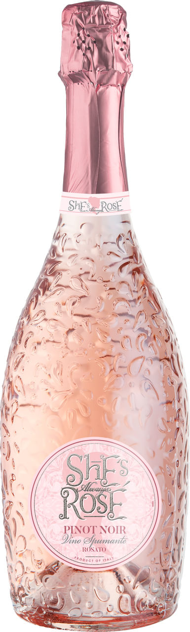 Espumante Italiano Brut Rosé Pinot Noir Shes Always Garrafa 750ml