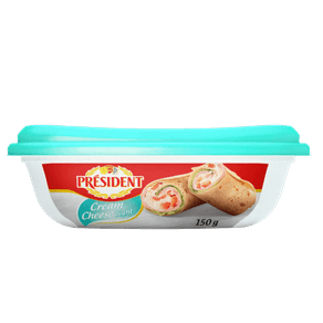 CREAM-CHEESE-LIGHT-PRESIDENT-POTE-150G CREAM-CHEESE-LIGHT-PRESIDENT-POTE-150G
