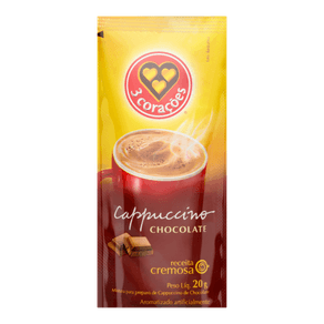 CAPPUCCINO-3-CORACOES-20G-CHOCOLATE CAPPUCCINO-3-CORACOES-20G-CHOCOLATE