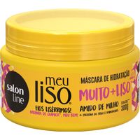 MASCARA-MEU-LISO-AMIDO-DE-MILHO-SALON-LINE-300G