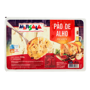 PAO-DE-ALHO-MARSALA-450G-PICANTE PAO-DE-ALHO-MARSALA-450G-PICANTE