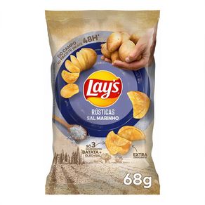 BATATA-FRITA-RUSTICA-LAYS-68G-SAL-MARINHO BATATA-FRITA-RUSTICA-LAYS-68G-SAL-MARINHO