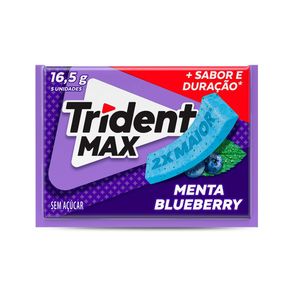 CHICLETE-TRIDENT-MAX-165-MENTA CHICLETE-TRIDENT-MAX-165-MENTA