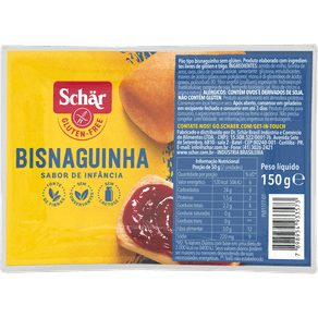 PAO-SCHAR-BISNAGUINHA-150G-BANDEJA-S-GLUT-S-LACT PAO-SCHAR-BISNAGUINHA-150G-BANDEJA-S-GLUT-S-LACT