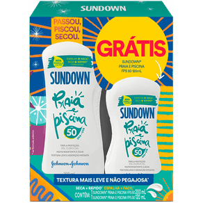 KIT-PROT-SOLAR-SUNDOWN-200ML-FPS50-GTS-120ML-FPS50 KIT-PROT-SOLAR-SUNDOWN-200ML-FPS50-GTS-120ML-FPS50