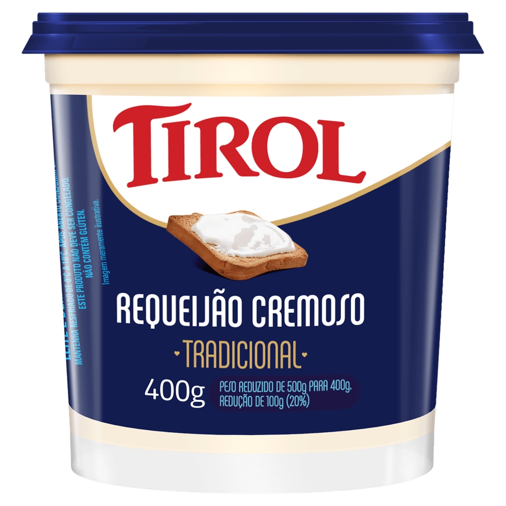 REQUEIJÃO TIROL COPO 400G - supermercadosimperatriz