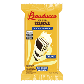 WAFER-BAUDUCCO-104G-MAXI-CHOCO-E-CREAM WAFER-BAUDUCCO-104G-MAXI-CHOCO-E-CREAM