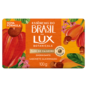 SAB-LUX-BARRA-100G-ESSENCIAS-BRASIL-FLOR-CAJUEIRO SAB-LUX-BARRA-100G-ESSENCIAS-BRASIL-FLOR-CAJUEIRO