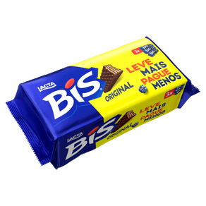 CHOCOLATE-BIS-LACTA-3024G-PACK-C-3-AO-LEITE CHOCOLATE-BIS-LACTA-3024G-PACK-C-3-AO-LEITE