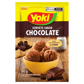 MISTURA-SORVETE-YOKI-150GR-CHOCOLATE MISTURA-SORVETE-YOKI-150GR-CHOCOLATE