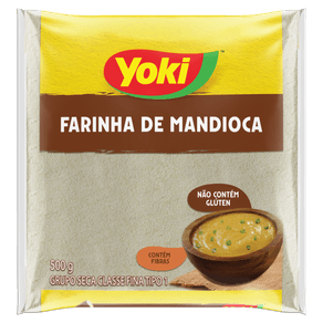FARINHA-MANDIOCA-YOKI-500GR FARINHA-MANDIOCA-YOKI-500GR