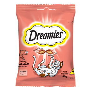PETISCO-P-GATO-DREAMIES-40G-SALMAO PETISCO-P-GATO-DREAMIES-40G-SALMAO