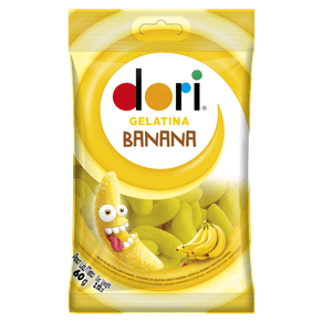 BALA-GELATINA-DORI-60GR-BANANA BALA-GELATINA-DORI-60GR-BANANA