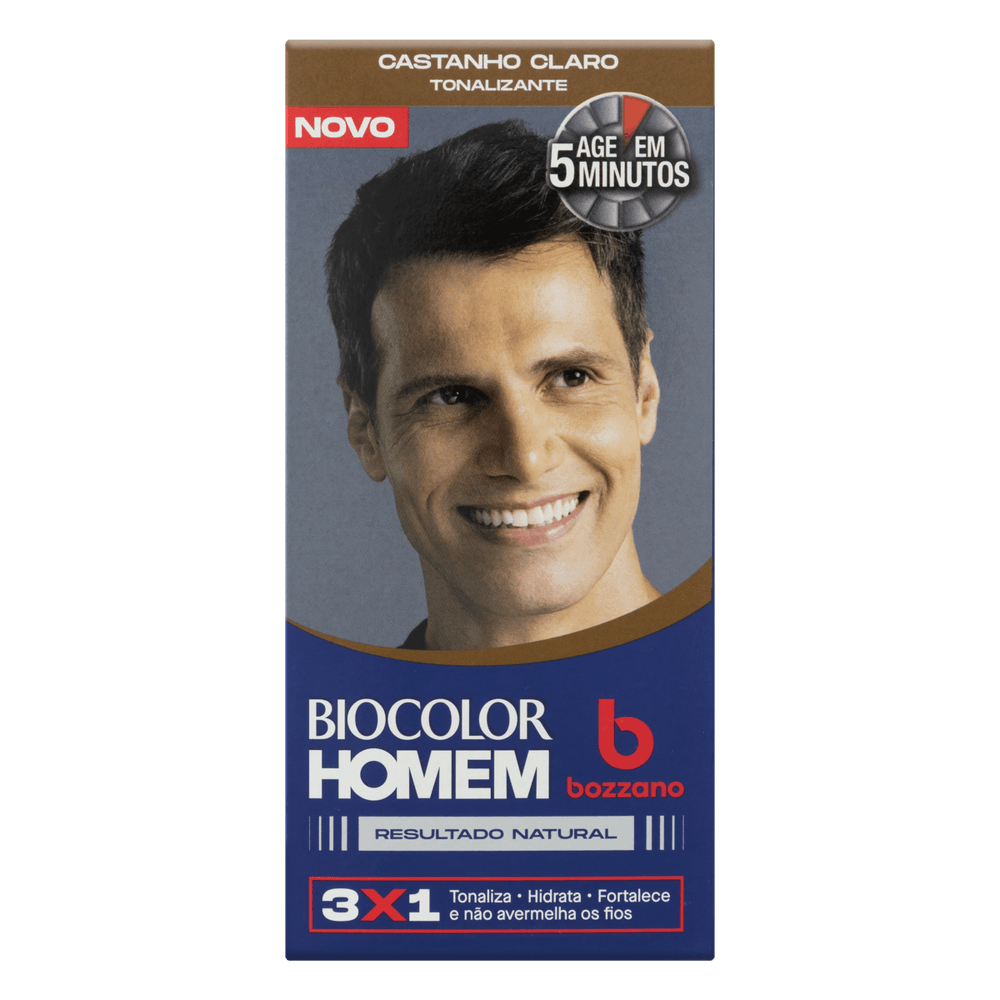 KIT TONALIZANTE BIOCOLOR HOMEM - supermercadosimperatriz