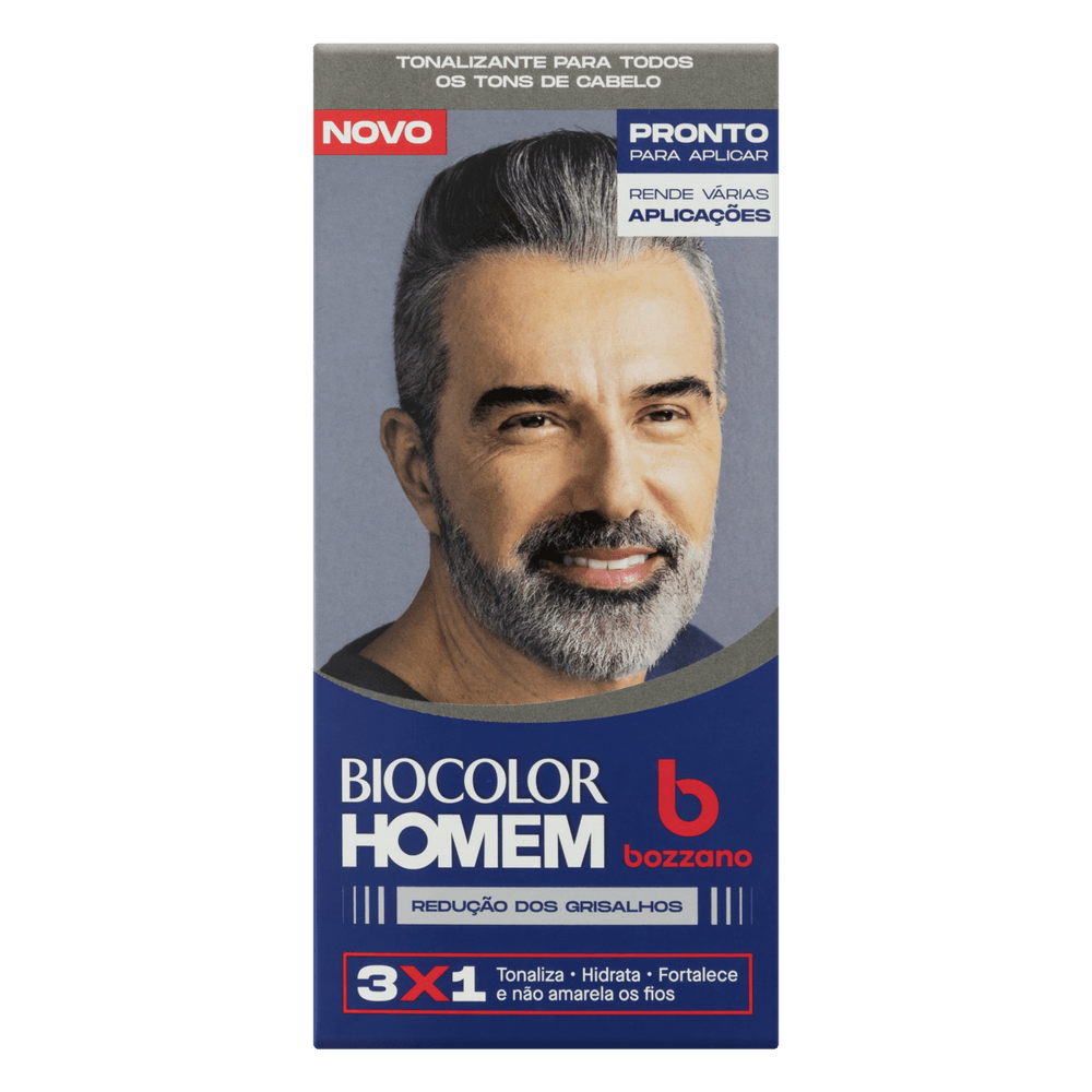KIT TONALIZANTE BIOCOLOR HOMEM - supermercadosimperatriz