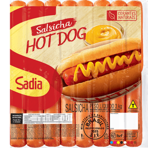 SALSICHA-SADIA-3KG-HOT-DOG-CONG