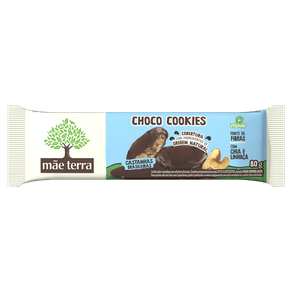 COOKIES-MAE-TERRA-80G-VEG-COB-CACAU-CASTANHA COOKIES-MAE-TERRA-80G-VEG-COB-CACAU-CASTANHA
