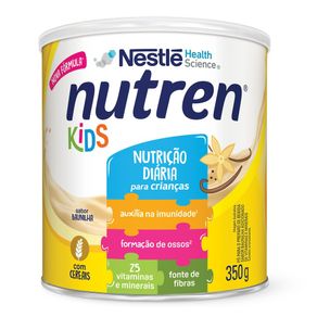 Complemento Alimentar Nutren Kids Baunilha 350g SUPLEMENTO DE BAUNILHA NUTREN KIDS NESTLÉ 350GR