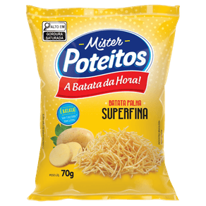 BATATAPALHA70GRMISTERPOTEITOSSUPERFINA BATATAPALHA70GRMISTERPOTEITOSSUPERFINA