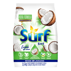 LAVAROUPASSURF16KGPCPOCUIDADO-DO-COCO LAVAROUPASSURF16KGPCPOCUIDADO-DO-COCO