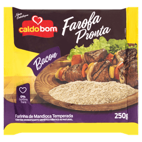 FAROFA-DE-MANDIOCA-BACON-CALDO-BOM-PACOTE-250G FAROFA-DE-MANDIOCA-BACON-CALDO-BOM-PACOTE-250G
