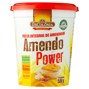 PASTA-AMENDOIM-DA-COLONIA-500G-POWER-INTEGRAL PASTA-AMENDOIM-DA-COLONIA-500G-POWER-INTEGRAL