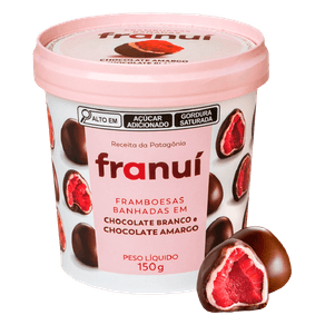 FRAMBOESA-FRANUI-150G-C-CHOC-BRANCO-E-AMARGO FRAMBOESA-FRANUI-150G-C-CHOC-BRANCO-E-AMARGO