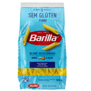 MACARRAO-BARILLA-500G-S-GUTEN-PENNE MACARRAO-BARILLA-500G-S-GUTEN-PENNE