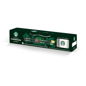 Café em Cápsula STARBUCKS Nespresso 48 Cápsulas 222g KIT CAFE STARBUCKS GRATIS CANECA