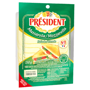 QUEIJO-PRESIDENT-150G-MUSSARELA-FAT QUEIJO-PRESIDENT-150G-MUSSARELA-FAT