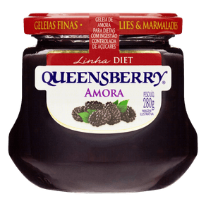 GELEIA-QUEENSBERRY-280GR-DIET-AMORA GELEIA-QUEENSBERRY-280GR-DIET-AMORA