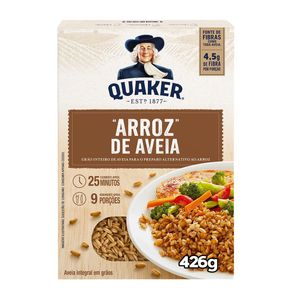 ARROZ-DE-AVEIA-QUAKER-426G-GRAOS-INTEGRAL ARROZ-DE-AVEIA-QUAKER-426G-GRAOS-INTEGRAL