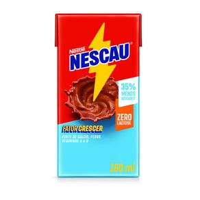 Nescau Bebida Láctea UHT Chocolate Zero Lactose 180Ml ACHOC NESCAU 180ML ZERO LACTOSE Nescau Bebida Láctea UHT Chocolate Zero Lactose 180Ml ACHOC NESCAU 180ML ZERO LACTOSE