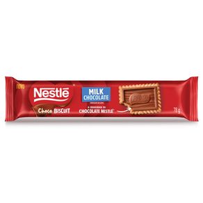 Biscoito com Chocolate Chocobiscuit NESTLÉ Ao Leite 78g BISC NESTLE 78G CHOCO BISCUIT AO LEITE Biscoito com Chocolate Chocobiscuit NESTLÉ Ao Leite 78g BISC NESTLE 78G CHOCO BISCUIT AO LEITE