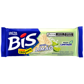 CHOCOLATE-BIS-LACTA-1008G-LIMAO CHOCOLATE-BIS-LACTA-1008G-LIMAO
