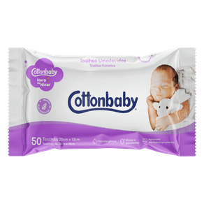TOALHAUMEDCOTTONBABYPREMIUMC-50NINAR