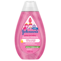 SHAMPOOJOHNSONSBABY400MLGOTASBRILHO