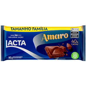 CHOCO-LACTA-145G-AMARGO CHOCO-LACTA-145G-AMARGO