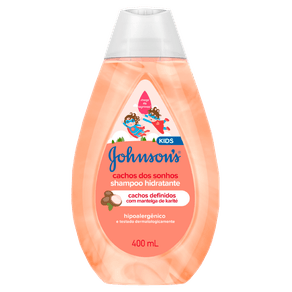 SHAMPOO-JOHNSONS-BABY-400ML.-CACHOS-SONHOS SHAMPOO-JOHNSONS-BABY-400ML.-CACHOS-SONHOS