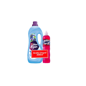 KIT-AMC-MON-BIJOU-17L-GTS-LV-LOUCA-LIMPOL-500ML-N KIT-AMC-MON-BIJOU-17L-GTS-LV-LOUCA-LIMPOL-500ML-N