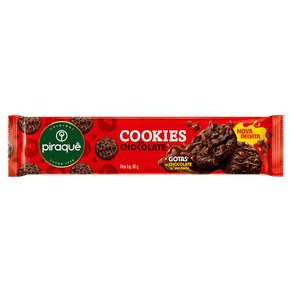 COOKIE-PIRAQUE-80G-BLACK-CHOC-C-GOTAS COOKIE-PIRAQUE-80G-BLACK-CHOC-C-GOTAS