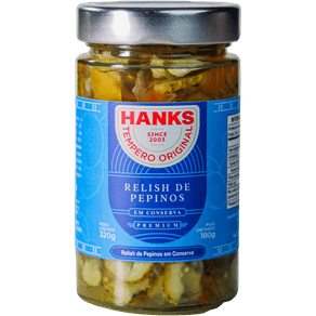 PEPINO-RELISH-HANKS-180G-VIDRO PEPINO-RELISH-HANKS-180G-VIDRO