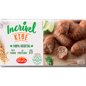 Kibe-Incrivel--100--Vegetal-300g Kibe-Incrivel--100--Vegetal-300g