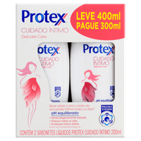 PACK-SABONETE-LIQUIDO-INTIMO-DELICATE-CARE-PROTEX-CUIDADO-INTIMO-FRASCO-200ML-CADA-LEVE-400ML-PAGUE-300ML