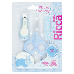 KIT-MANICURE-BABY-COLORS-RICCA-AZUL KIT-MANICURE-BABY-COLORS-RICCA-AZUL