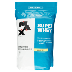 SUPER-WHEY-MAX-TITANIUM-900G-REFIL-BAUNILHA SUPER-WHEY-MAX-TITANIUM-900G-REFIL-BAUNILHA
